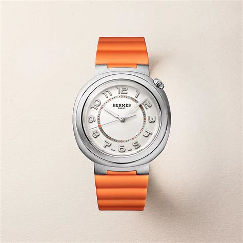 hermes cut watch|Hermes watch leather strap.